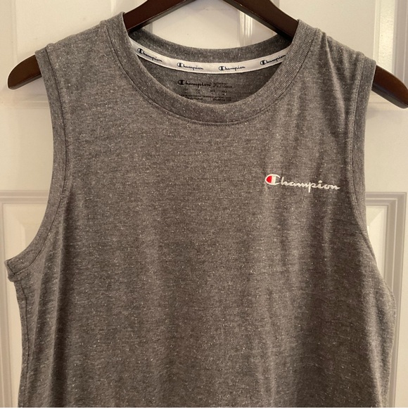 Champion Muscle Tee / Tank - NWT - Size Large - Gun Smoke - Picture 4 of 10